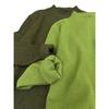 Soft Chewy Light Apple Green Women's Half-High Collar Long Sleeve Knit Sweater for Autumn/Winter