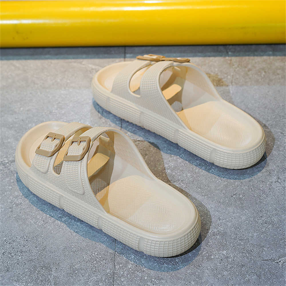 Fashion 40-45 Extra Large Sizes Brown Flip Flops Slippers Tenid For Men Shoes Luxury Man Sandal Sneakers Sports Leisure Minimalist