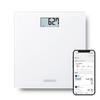 Omron Body Scale White HN-300T2-JTW Smartphone Link Data Auto Transfer Recognition Starts Measurement Just Stepping On Simple Stylish Design