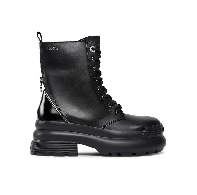 Liu Jo Amy 17 Ankle Boots SF3101 P0102, Black