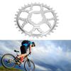 34T Bike Chainring 7075 Aluminum Alloy Positive Negative Tooth Round Chainwheel for GXP Road Bikes