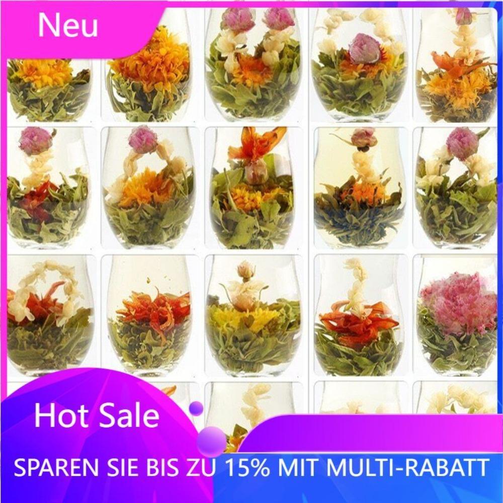 English Title: Green Tea Blossoms Detox Herbal Tea 20 Bags Energy Boost Women Men 01