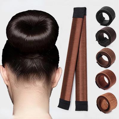 Sweet Magic Hair Bun Maker Simple Lazy Curly Hair Stick DIY Twist Ballet Donut Headband For Women Girls Easy Hair Styling Tool