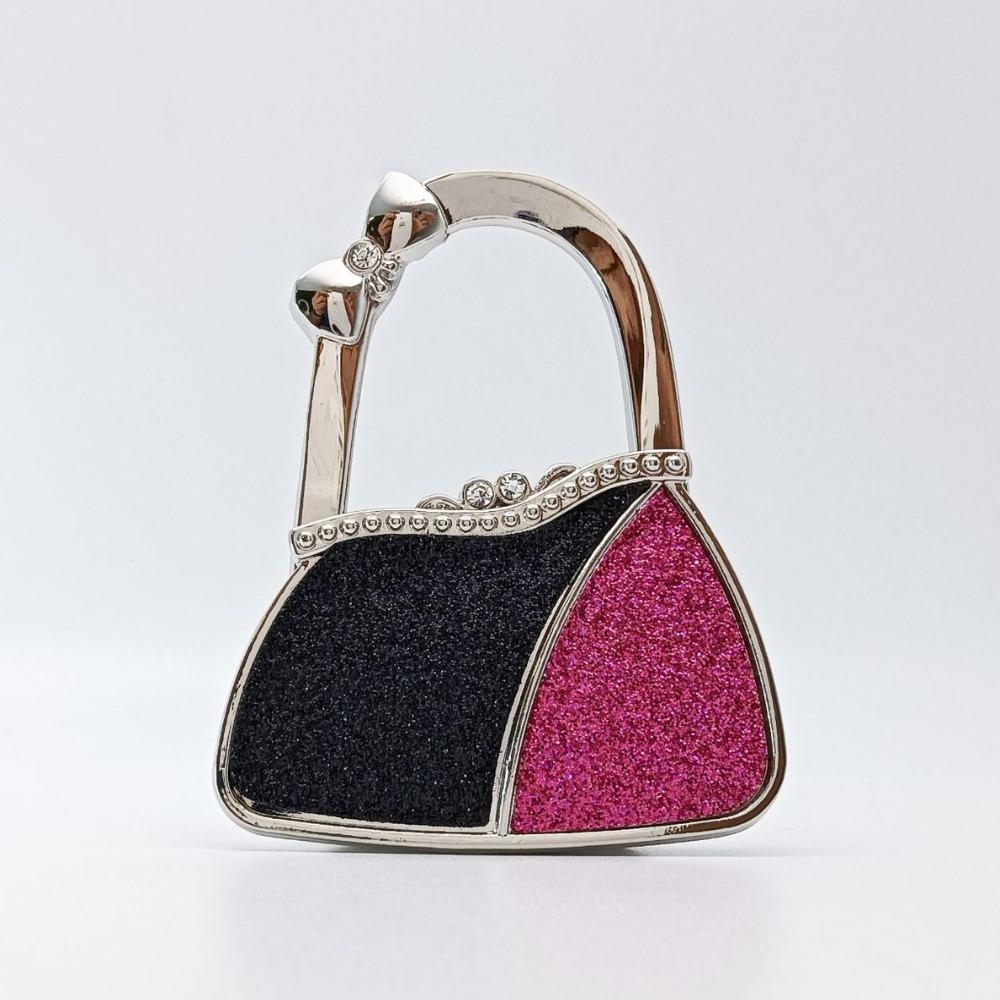 

Pretty Foldable Purse Hook for Women Portable Creative Table Hanger Durable Handbag Hook for Table