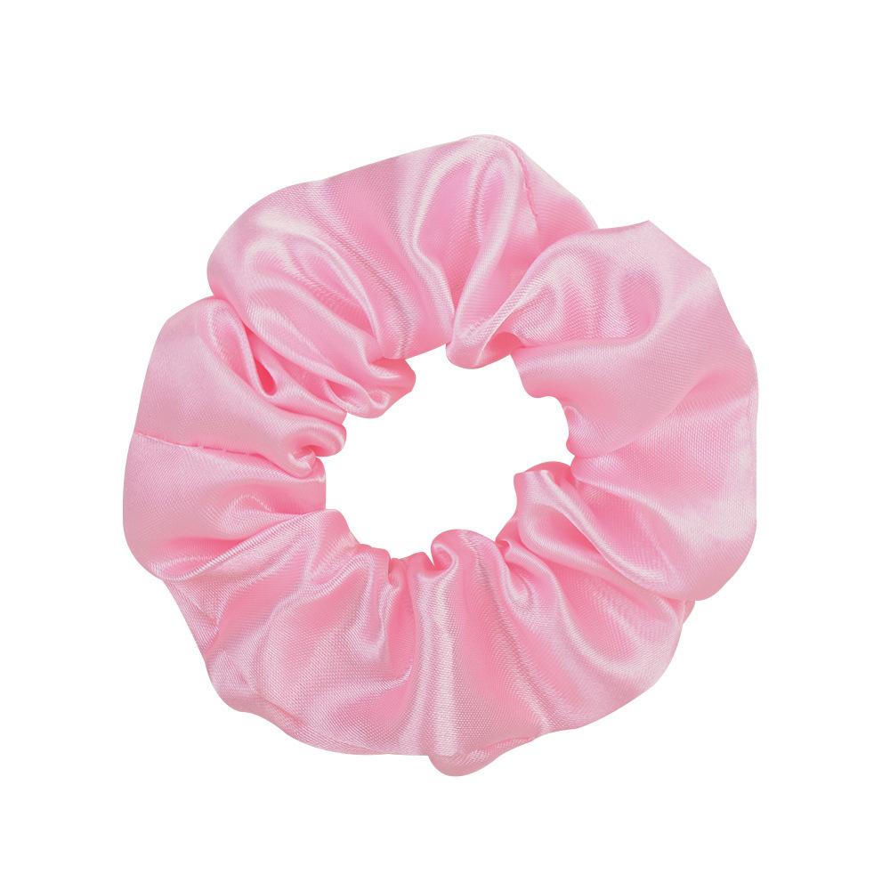 Solid Color Large Intestine Hair Band Color Ding Cloth Elastic Hair Band Hair Accessories Headgear Headrope 095