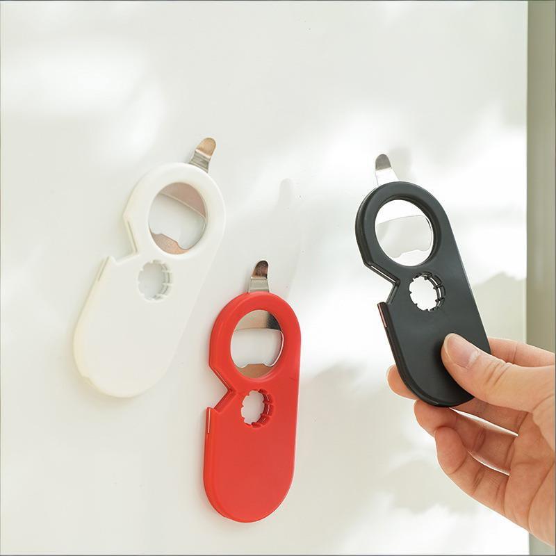 1 Magnetic Bottle Opener, Can Adsorb Refrigerators, Beer Bottle Openers For Home Use, Bottle Openers For Wine Bottles