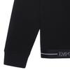 Emporio Armani Fw22 Solid Color Pullover Sweatshirt Men Sweatshirt Black 6L1MM41-JHSZ1-0999