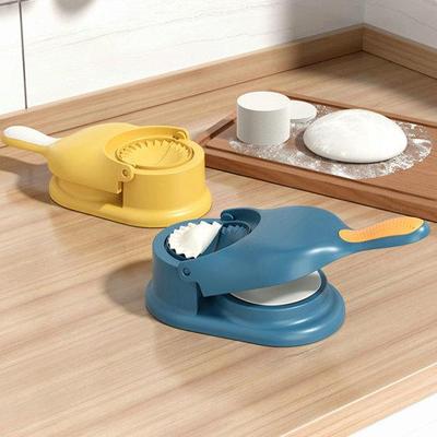 Anti Deform Dumpling Skin Maker Non Slip Handle Practical Handheld Manual Dumpling Maker Dough Pressing Tool