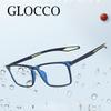 Ultra-lightweight TR Sports Men's Reading Glasses Anti-slip and Anti-Collision Eyeglasses Frame Anti Blue Light Computer Glasses