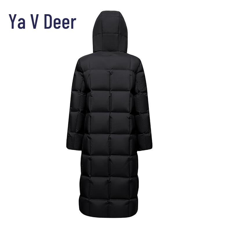 Yalu EW Women's Hooded Long Thickened Down Jacket