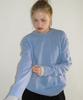 RONRON Daily Soft Round Knit Blue