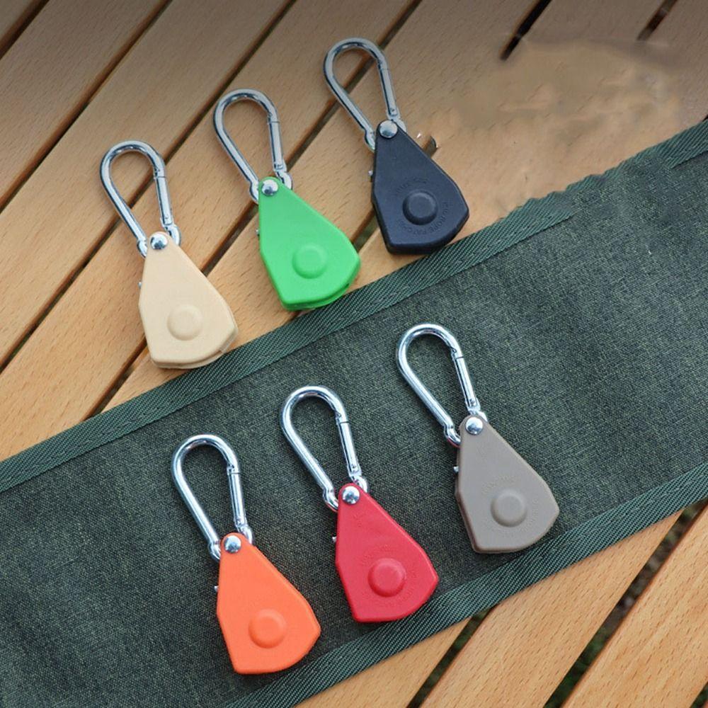 

Большой регулировочный шкив, 7 стилей, держатель для палатки, новый металлический веревочный крючок, уличный инструмент