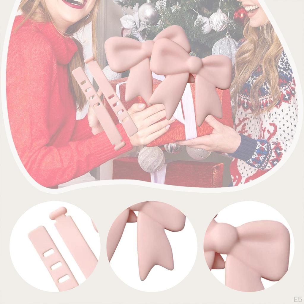 2Pcs Headphone Accessories Bow Decorations Cute Earphone Decoration Decorative Bowknots