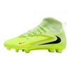 Nike Phantom 6 High Club MG GS Hyper Crimson Limelight Kids Cleats Yellow Life-Lime Black HQ2022-800