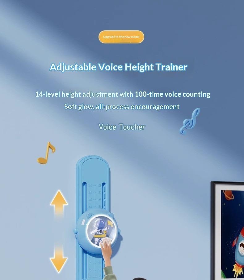Height Measurement Gadget for Children, Jumping Counter, Tap-and-play High Jump Training Equipment for Growth and Jump Exercises