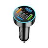 New Digital Display Car With 4usb Car Charger 66w Fast Charging Charging Car Adapter PD Head Phone Mobile Mobile Phone I9L9