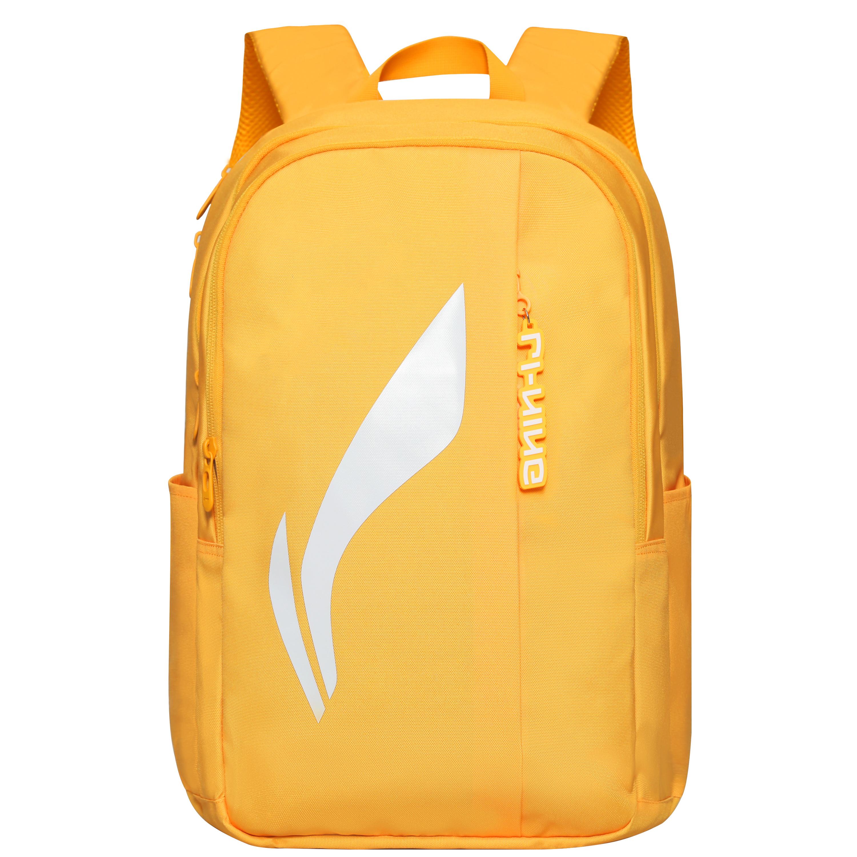 Li Ning Polyester Backpack Regular Unisex Dynamic Yellow ABSW445-6 Large