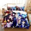 Anime K project Mikoto Suoh Kein Blut! Kein Knochen! Keine Asche! Bettwäscheset Einzelbett Twin Full Queen King Size Bettset Erwachsener Kind Schlafzimmer