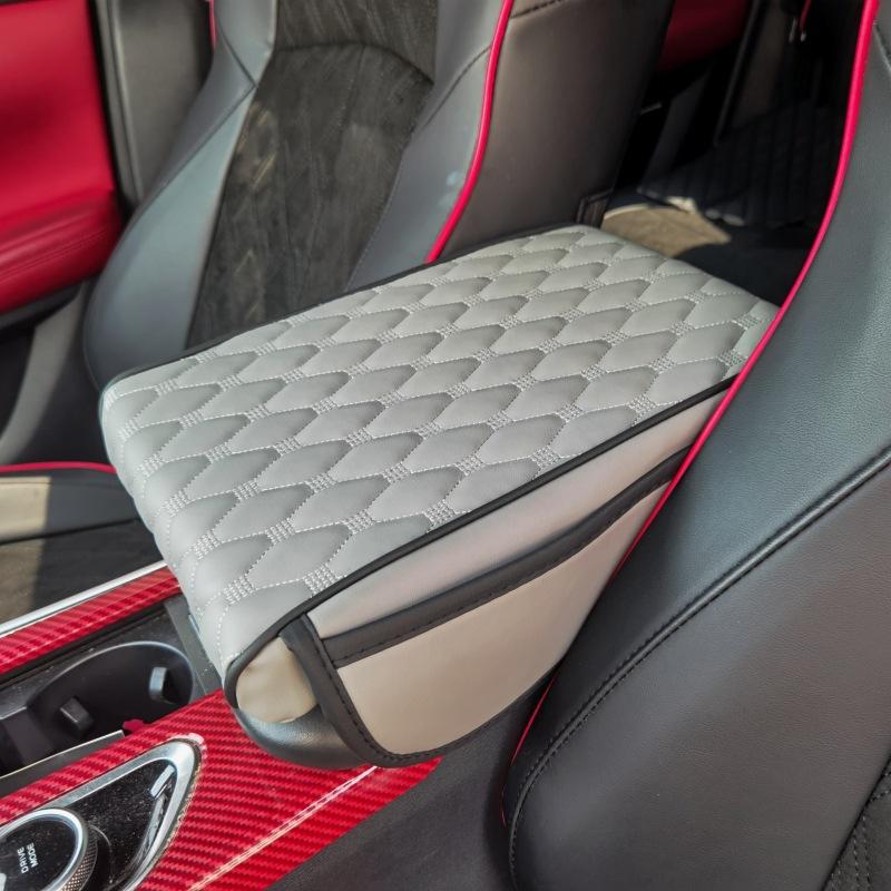 

Car Armrest Height Booster Pad Adjustable Support Cushion for Vehicle Center Console Enhances Comfort and Ergonomics Durable Material One Size