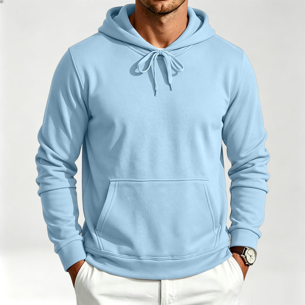 Herren Kapuzenpullover Langarm Lässiger Pullover Sweatshirt für den Alltag