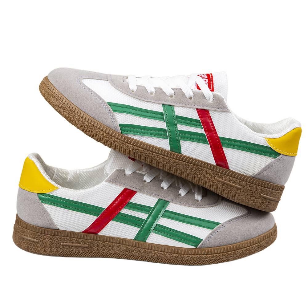 Summer New Comfortable Five-year Mutual Encouragement Breathable Contrasting Color Lightweight Board Shoes Casual Shoes