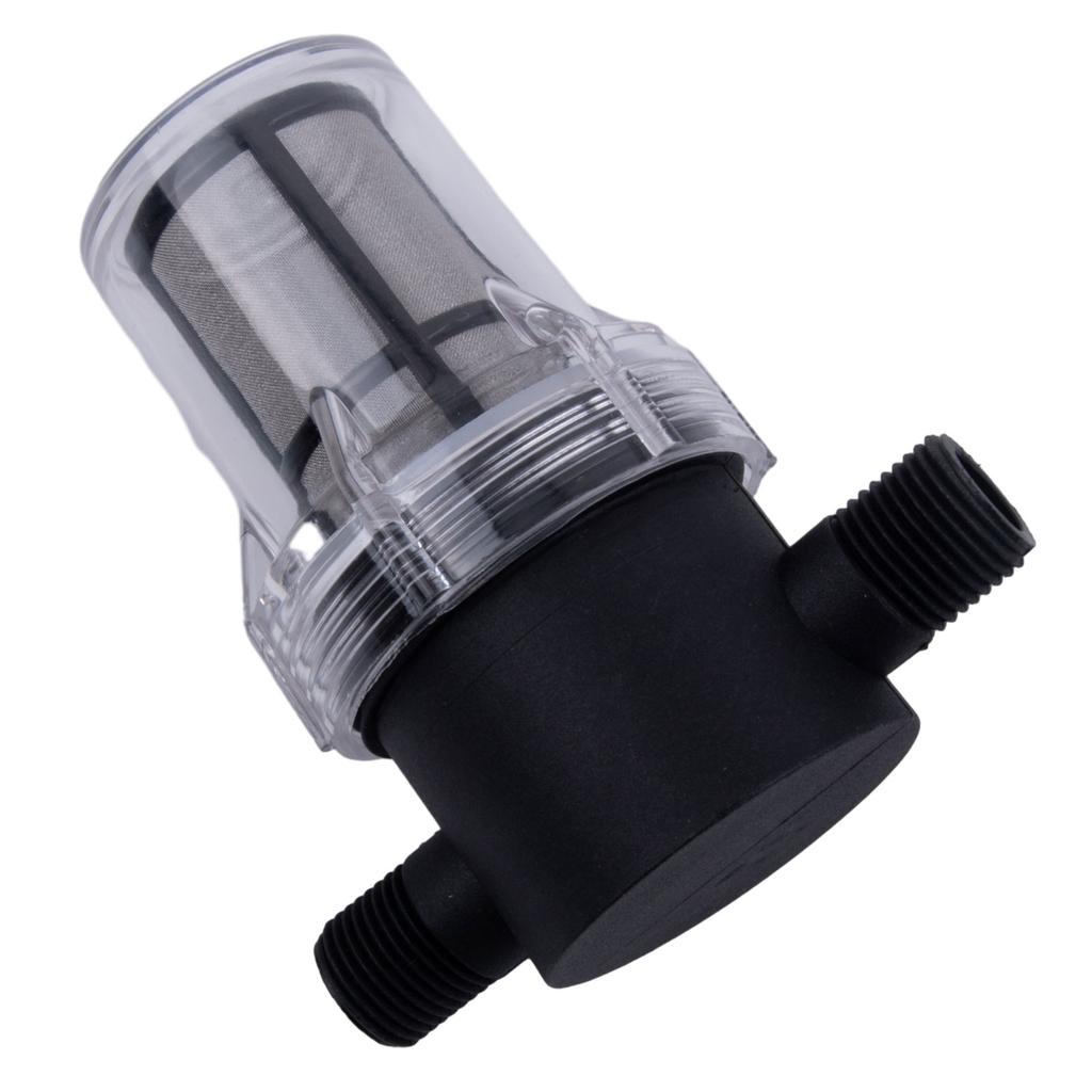New High Quality Filter Water Filter 1/2 Connection Small 4-point Interface Black Cleaned For Garden Irrigation