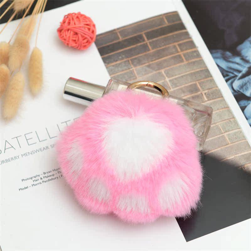 Kitten Paw Plush Toy: Cute Children's Doll, Pendant Gift, Car Keychain Accessory
