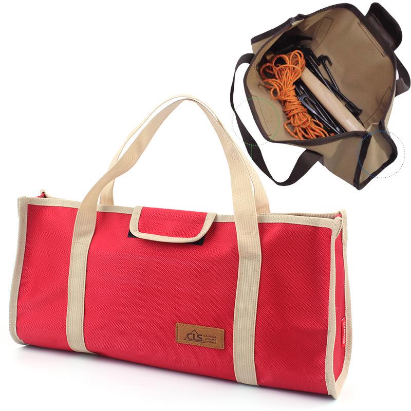 Bolsa de Almacenamiento Herramientas de Camping al Aire Libre Más Gruesa Gran Capacidad Bolso de Mano Portátil para Acampar Bolsa de Herramientas de Camping