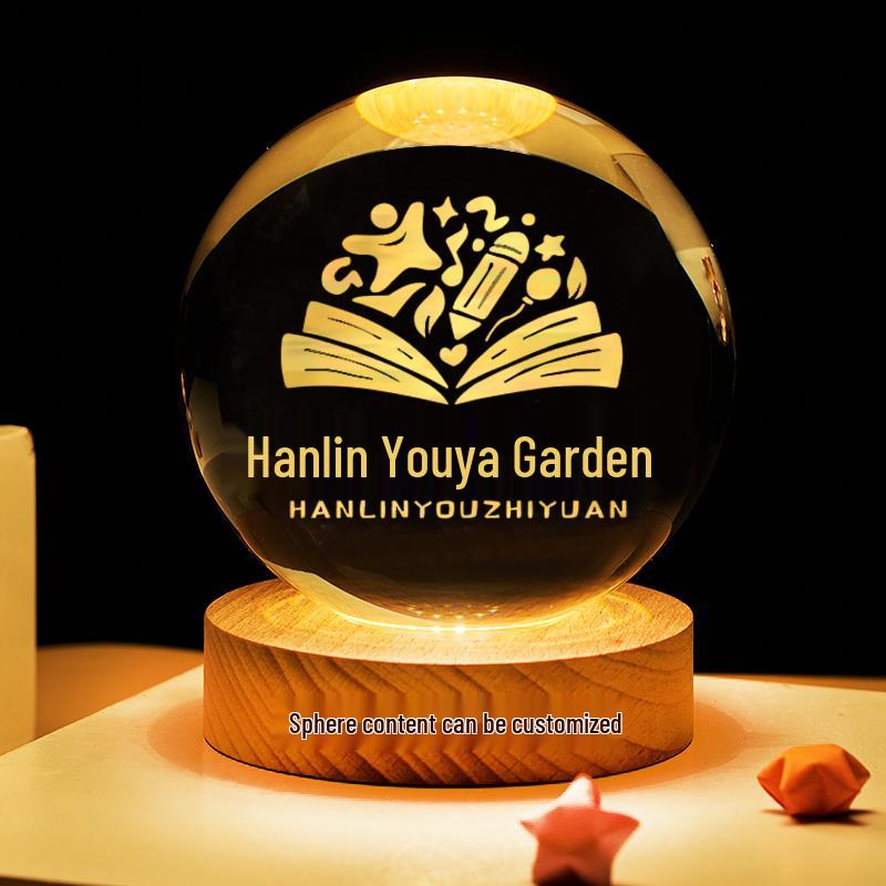 Starry Sky Luminous Crystal Ball Night Light - Heartfelt Gift for Birthdays
