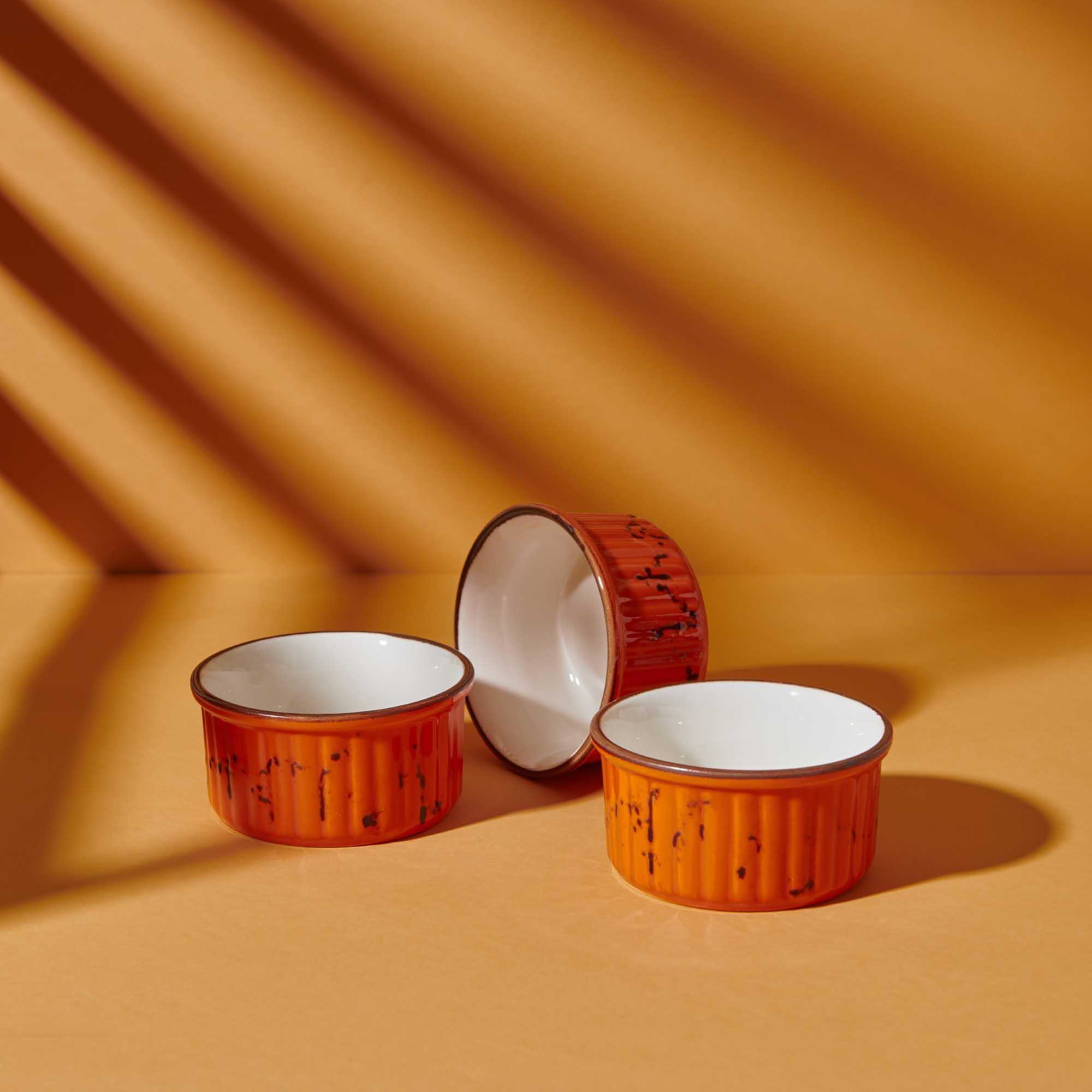 

3 Чаша для суфле - Оранжевая - 10 см 10 cm