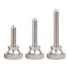 304 Stainless Steel High Head Knurled Hand-Tighten Screws Bolts M2-M12 GB834 Twist Stepped Screws