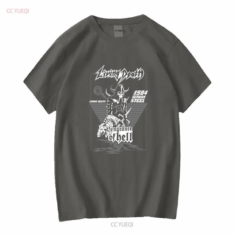 NWT Living Death B W Underground Music T Shirt Long or Short Sleeves Vintage Washed Top for Everyday Wear Designer Clothes