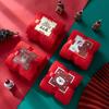 Christmas Towel Gift Box Set New Year Towel Creative Holiday Present Souvenir Package