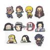 Demon Slayer Anime Clog Shoe Decorations - Fun Floral Buckle Accessories