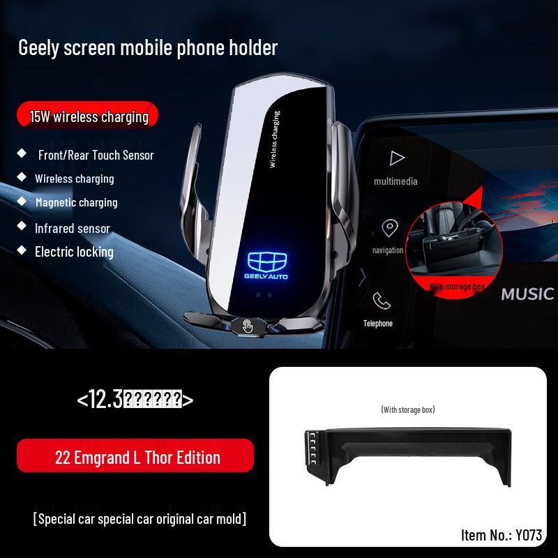 Cool Car Phone Holder for Geely Boyue L, 4th Gen Emgrand S, Xingrui Panda, and MINI
