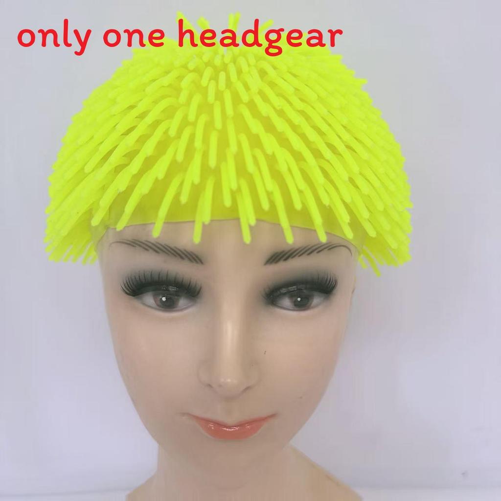 Tpr Soft Hair Long Furry Hat For Kids And Parents Interactive Play Toy