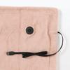 MUJI Washable USB Smoky 110cm Wide x 80cm Blanket, Pink, Deep, MJ-UBL11SPK/84390883