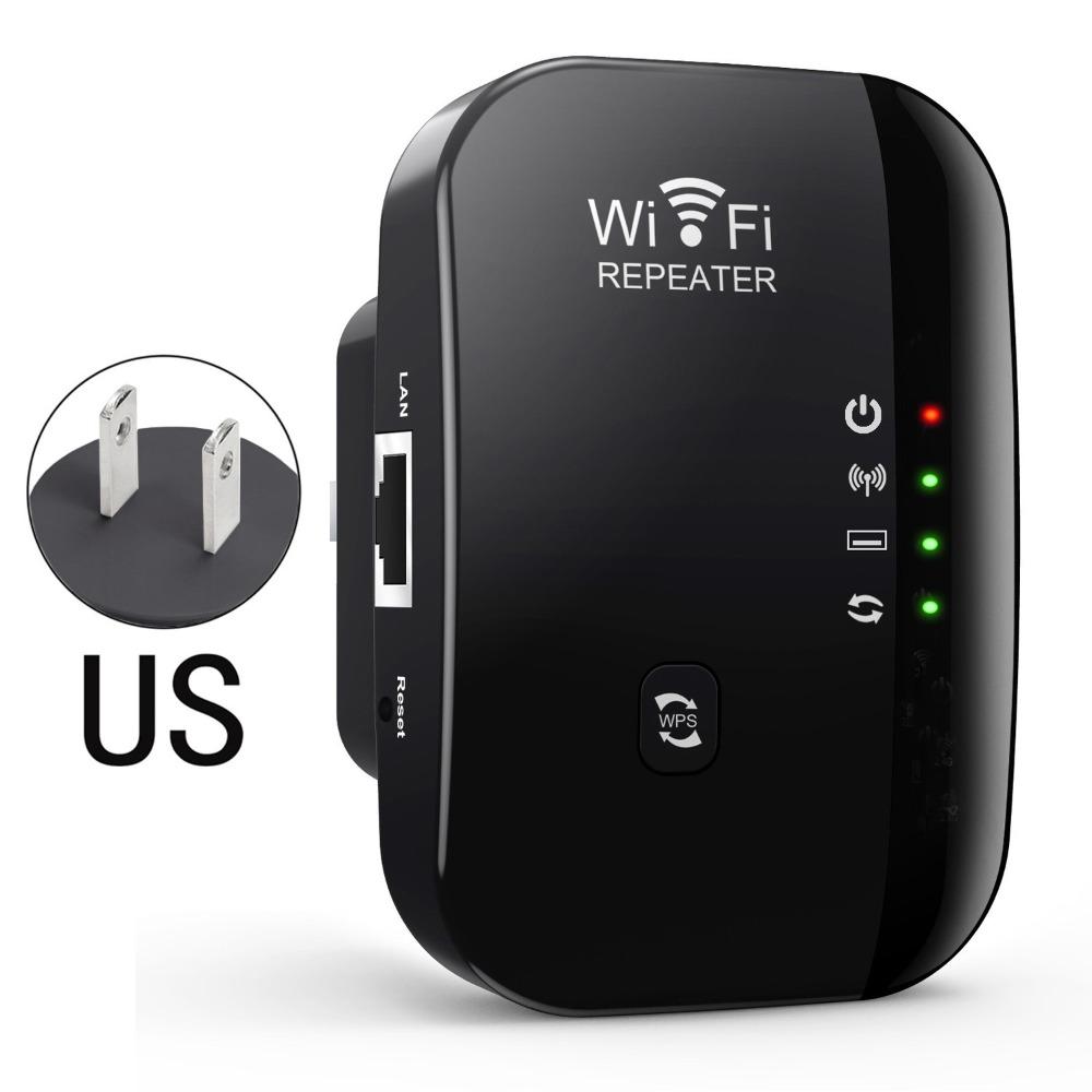 300Mbps WiFi Signal Booster 4/7 Lights WIFI Repeater High Quality WiFi Range Extender  Home