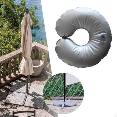 Umbrella Base Weight Water Bag Flag Round Filled, for Feather