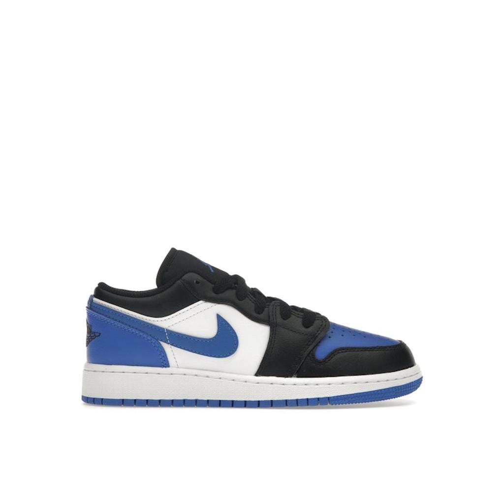 Air Jordan 1 Low GS Alternate Royal Toe Kids Sneakers Blue White Royal-Blue 553560-140