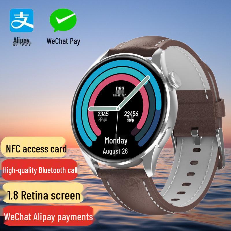 Smartwatch Watch5 Sport: Multifunctional OLED HD Screen with Bluetooth