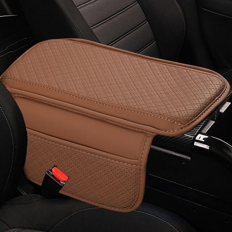 Car Armrest Box Protector Heightening Cushion Pad For Centre Console Soft Vehicle Armrest Pad Elbow Support For SUVs Cars Trucks