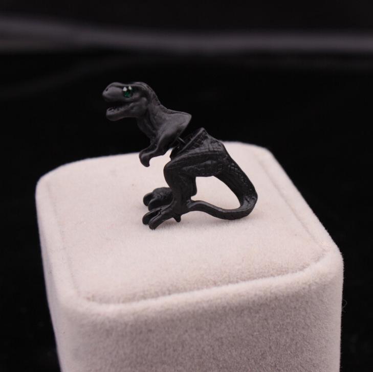 Korean Style Harajuku 3D Dinosaur Stud Earrings - Fashionable, Unique Piercings