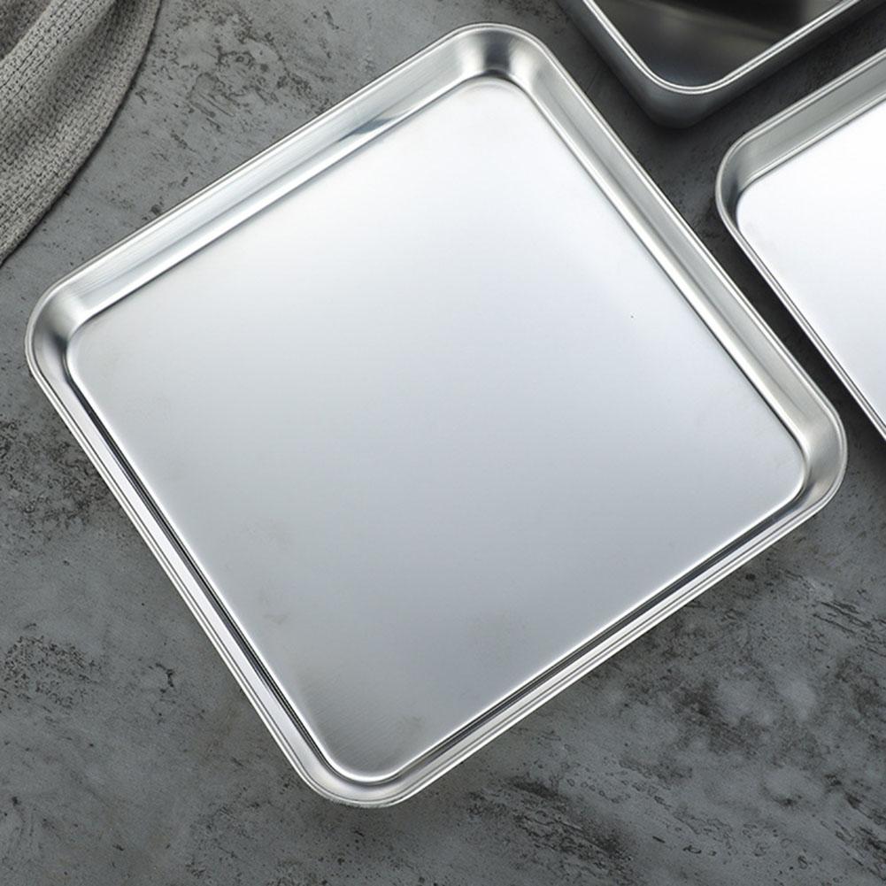 Stainless Steel Oven Baking Tray For Cookie Sheet for For Cookie Preparation