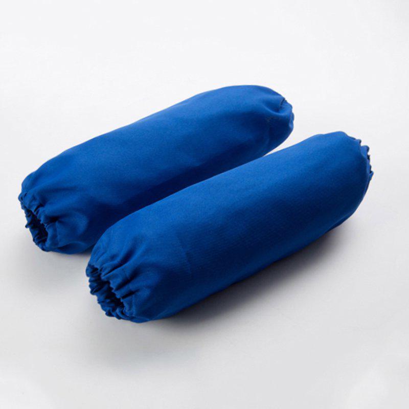 Thick Wear-Resistant Waterproof PU Leather Arm Sleeves for Adults - Oil-Proof Dishwashing and Kitchen Cuffs, Plus Size Available.