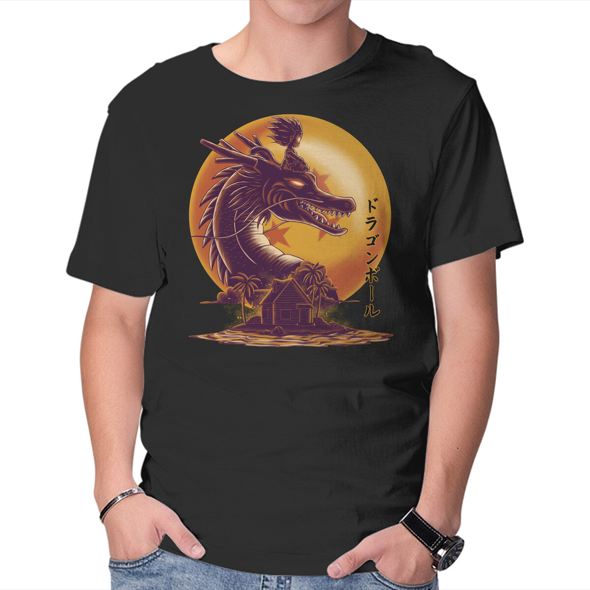 Unisex Crew Neck T-Shirt Dragon Ride Graphic Short Sleeve Casual Tee XXXXL