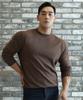 BOASTFIT Soft Muscle Fit Round Neck Long Sleeve Knit