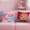 classic anime Puella Magi Madoka Magica Cushion Cover Soft  EasyWash Pillow Case  Versatile for Couch Bed Travel and Office
