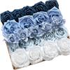 DIY-Künstblumenstrauß aus Seide für Hochzeit, Heiratsantrag, Heimdekoration, Realistisches und leichtes Blumengesteck