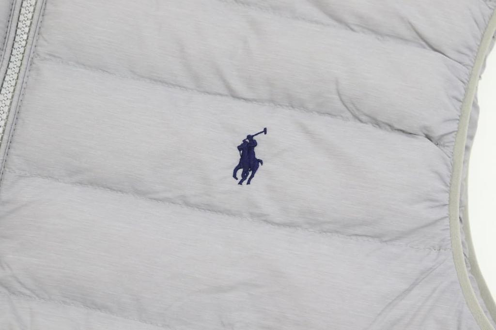 POLO RALPH LAUREN Packable Insulated Size Grey Men's Vest, M, (Product Code 01010140)